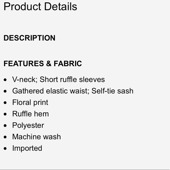 Floral Elastic Waist Ruffle Hem Mini Dress from Express ✨✨ Brand New - Picture 6 of 8